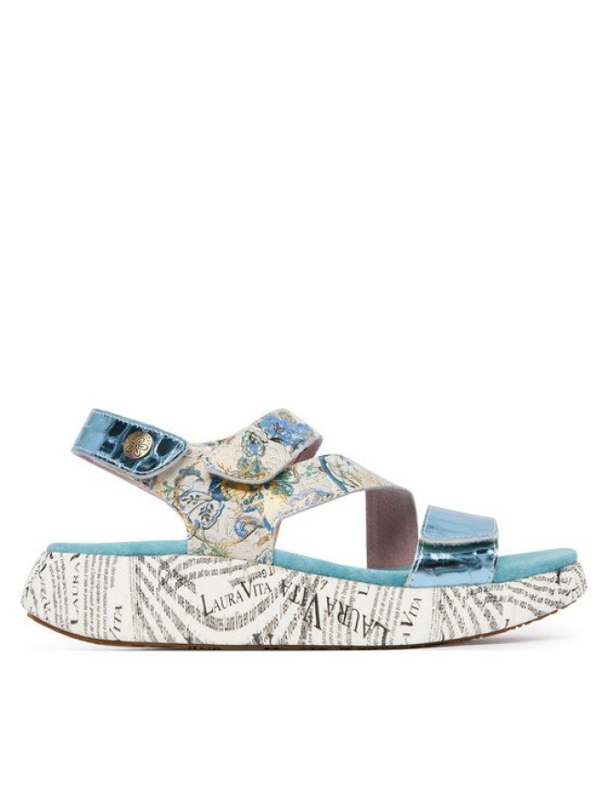 Laura Vita Sandały Nikito 19 Niebieski