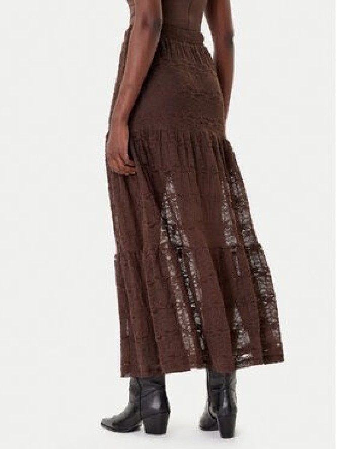 ONLY Spódnica maxi Luna 15353206 Brązowy Regular Fit