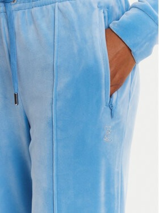 Juicy Couture Spodnie dresowe Tina JCAPW045 Niebieski Regular Fit