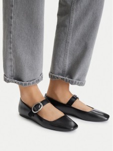 Calvin Klein Baleriny HW0HW03037 Czarny