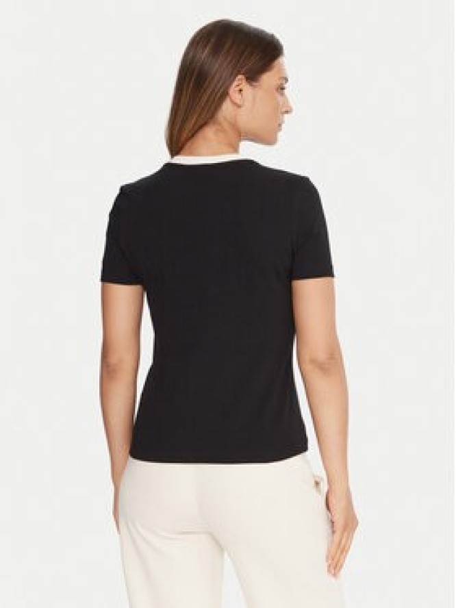 Guess T-Shirt V5BI03 J1314 Czarny Slim Fit