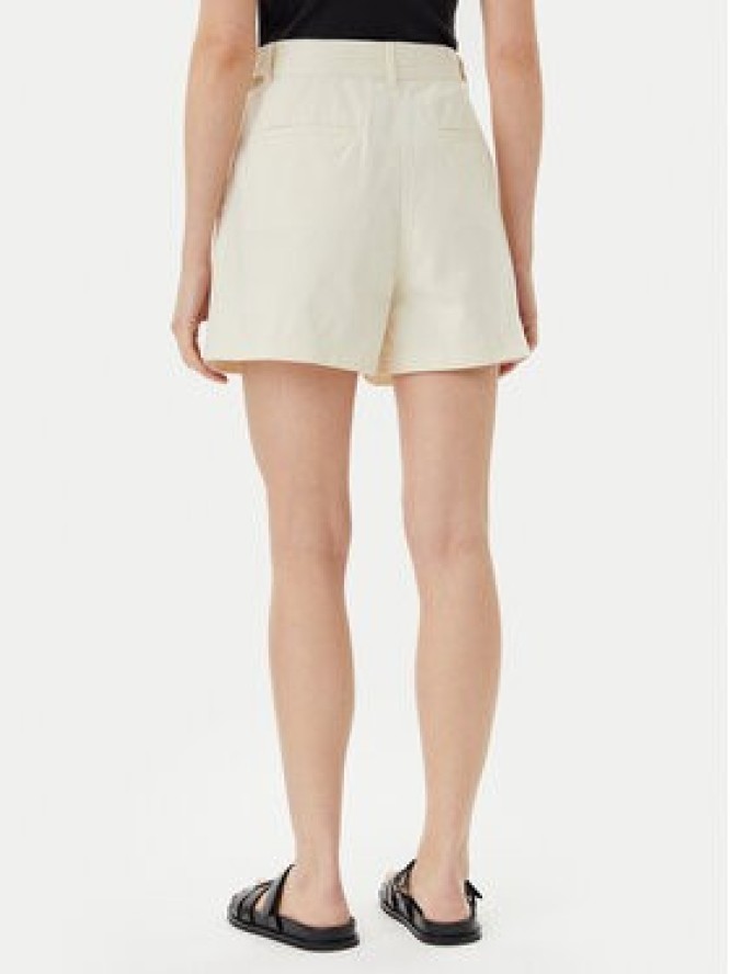 Barbour Szorty materiałowe Cecylie LST0019CR31 Écru Regular Fit