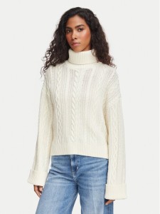 Guess Golf W6YR45 Z1206 Kremowy Regular Fit