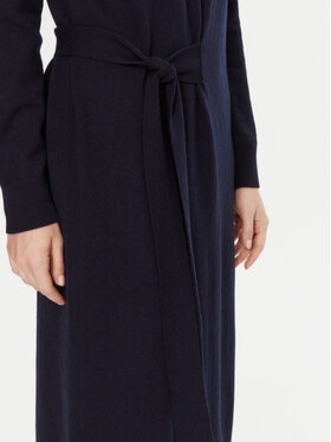 Gaudi Sukienka dzianinowa 521FD13001 Granatowy Relaxed Fit