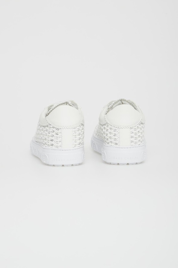 Sneakersy damskie skórzane CESARE CASADEI