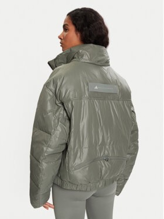 adidas by Stella McCartney Kurtka zimowa JX4339 Zielony Loose Fit