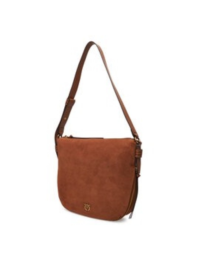 PINKO Torebka Hobo Zip Around Classic Al 25-26 PLTT 105113 A2JH Brązowy
