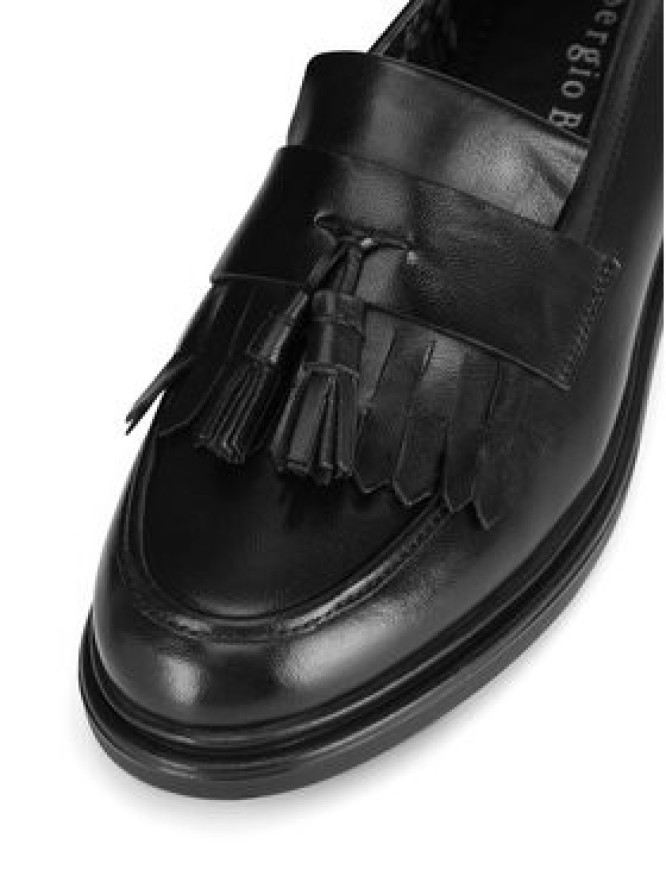 Sergio Bardi Mokasyny WI34-GALA-01SB Czarny