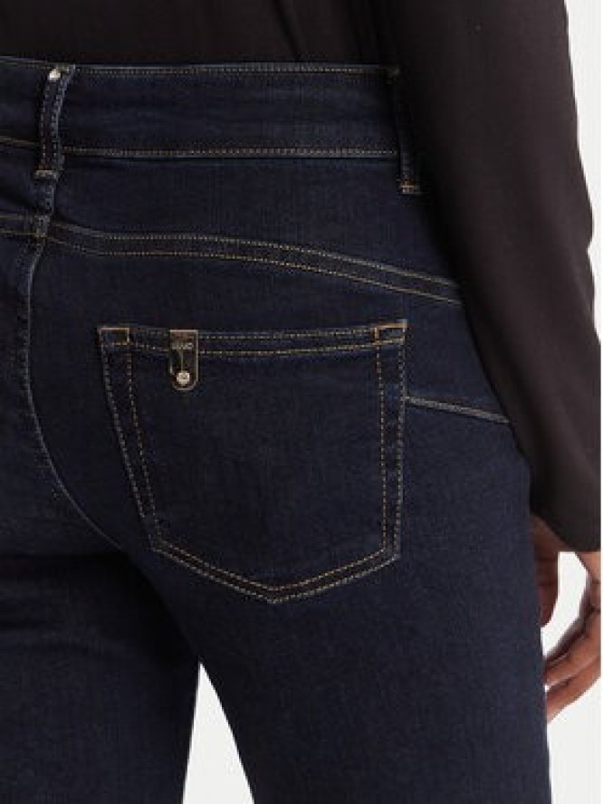 Liu Jo Jeansy UF5054 D0264 Granatowy Slim Fit