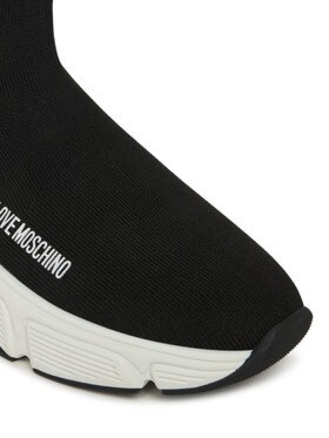 LOVE MOSCHINO Sneakersy JA15386G0NIY8000 Czarny
