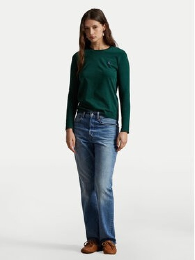 Polo Ralph Lauren Bluzka 211898699010 Zielony Regular Fit