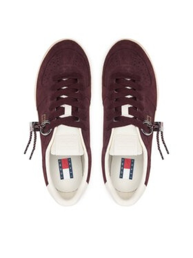Tommy Jeans Sneakersy The Greenwich Edge Max EN0EN03122 Bordowy
