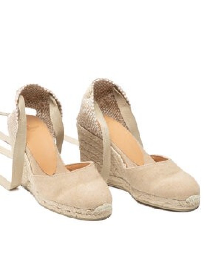 Castañer Espadryle Carina/8/002 021642-2017 Beżowy