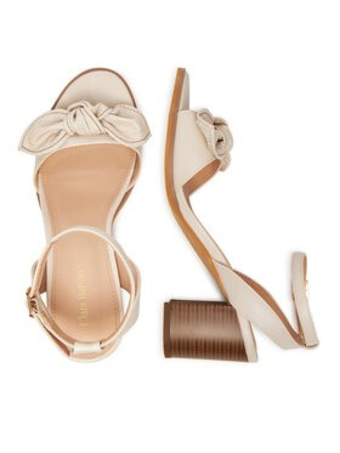 Clara Barson Sandały WS24053-01 Écru