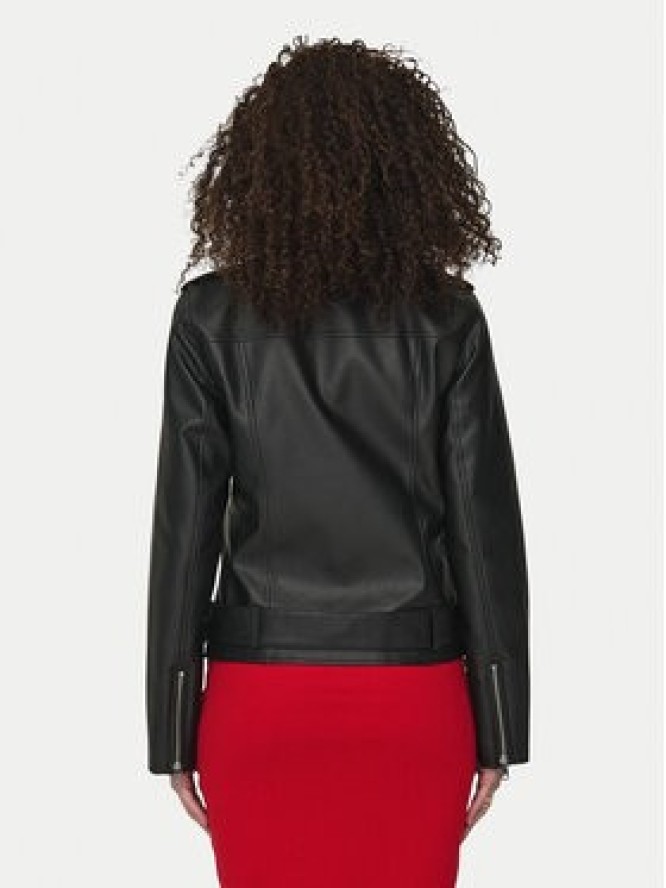 ONLY Kurtka z imitacji skóry Mille 15357332 Czarny Slim Fit