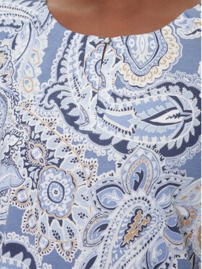 Olsen T-Shirt 11105109 Niebieski Regular Fit