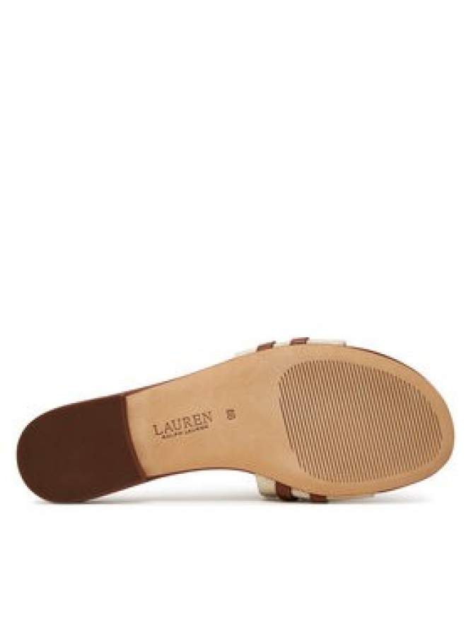 LAUREN RALPH LAUREN Klapki Alegra 802826823001 Beżowy