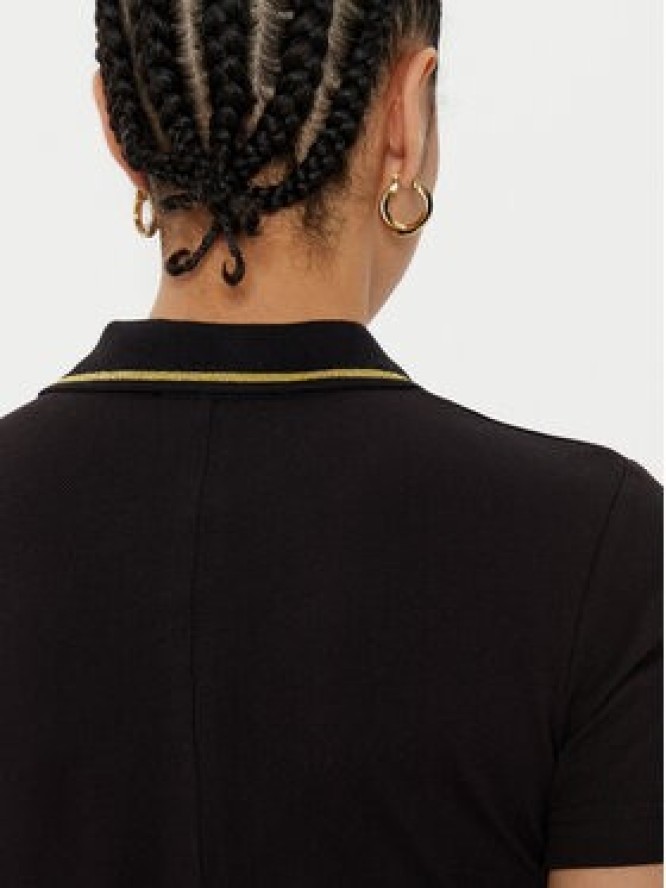 Versace Jeans Couture Sukienka codzienna 78HAOT01 Czarny Regular Fit