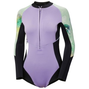 Damski 1-częściowy kostium kąpielowy z długim rękawem Helly Hansen Waterwear