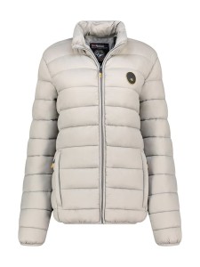 Geographical Norway Kurtka pikowana "Atikamap" w kolorze jasnoszarym rozmiar: M