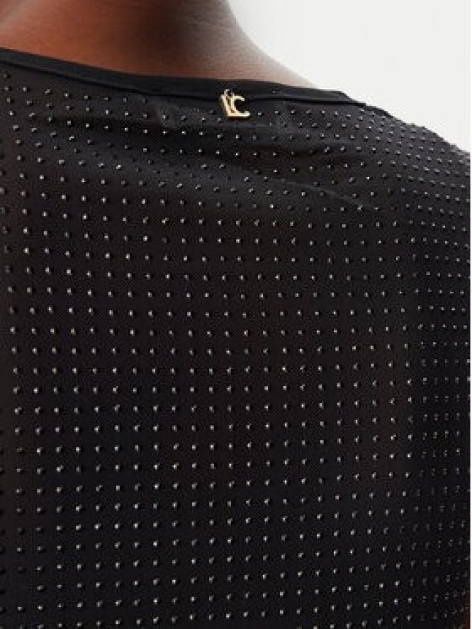 LOLA CASADEMUNT Top LS2515046 Szary Regular Fit