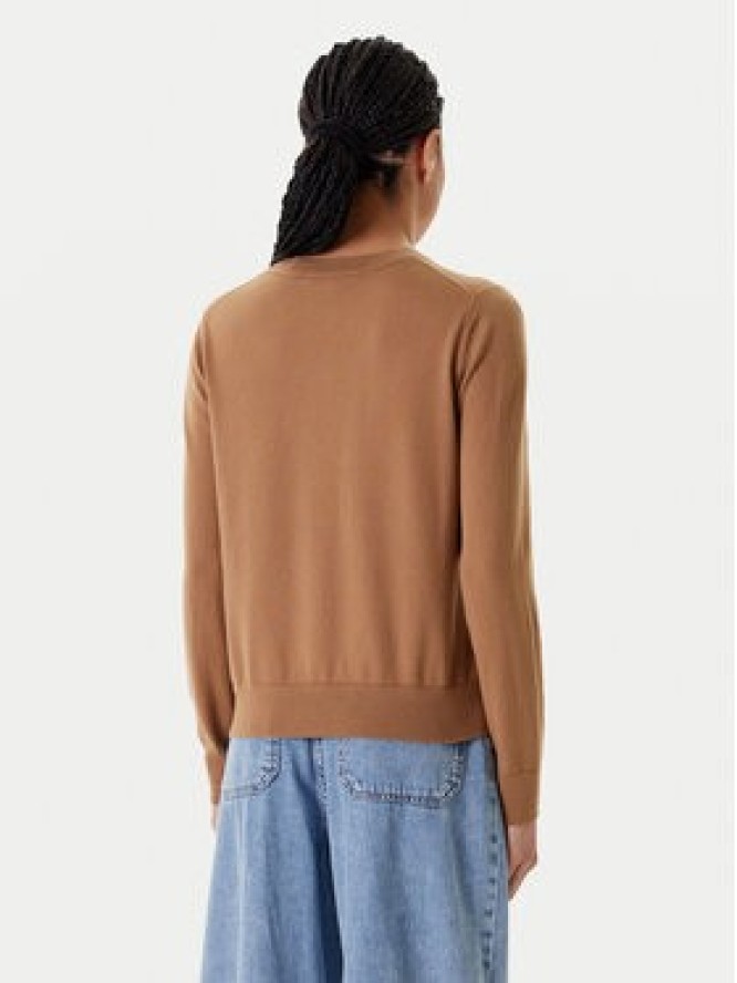 Tommy Hilfiger Kardigan WW0WW42370 Brązowy Regular Fit