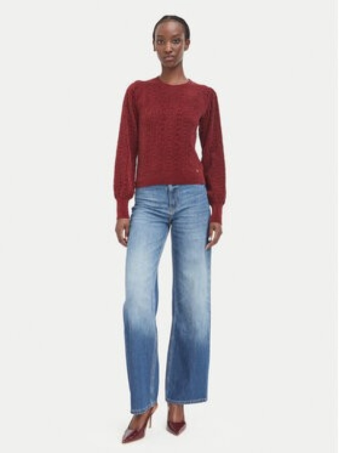 Guess Jeansy W6YA1A D1339 Niebieski Wide Leg