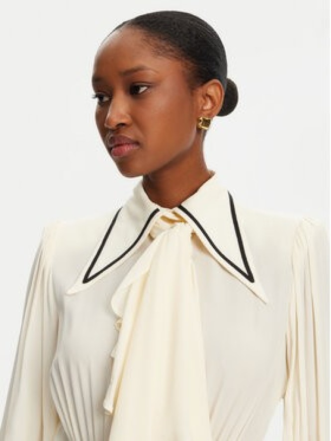 Babylon Sukienka codzienna S00856 Écru Regular Fit