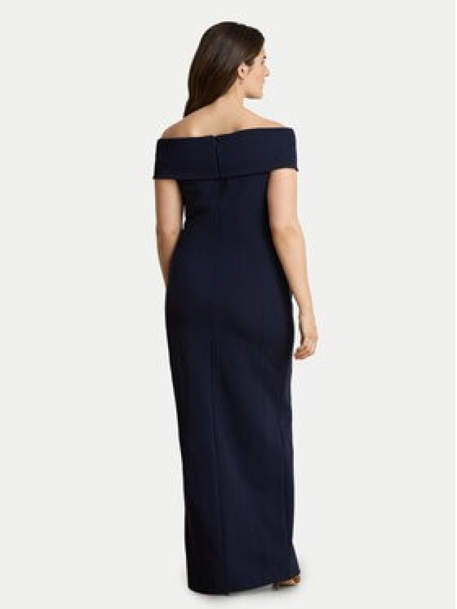 LAUREN RALPH LAUREN Sukienka wieczorowa 253P13931002 Granatowy Slim Fit