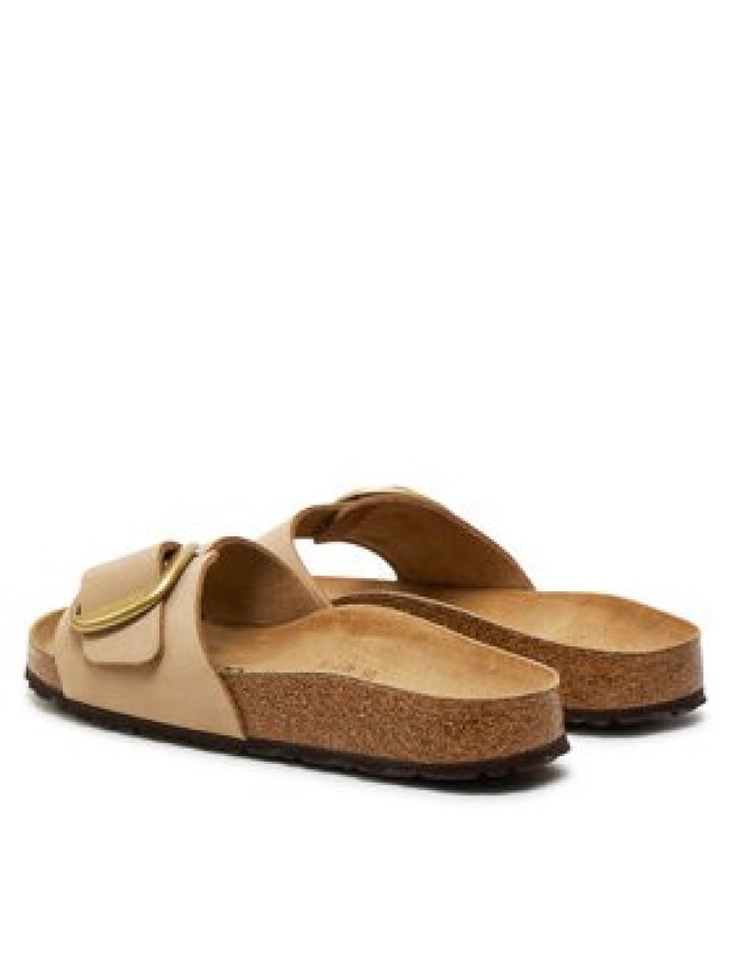 Birkenstock Klapki Madrid Big Buckle 1024009 Beżowy