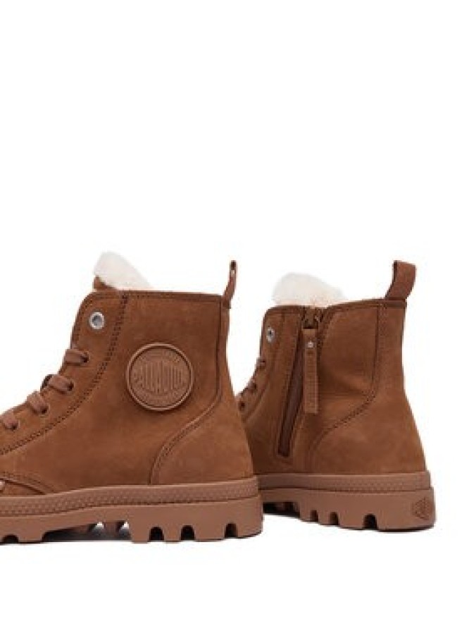 Palladium Trapery Pampa Hi Zip Wl 95982-291-M Brązowy
