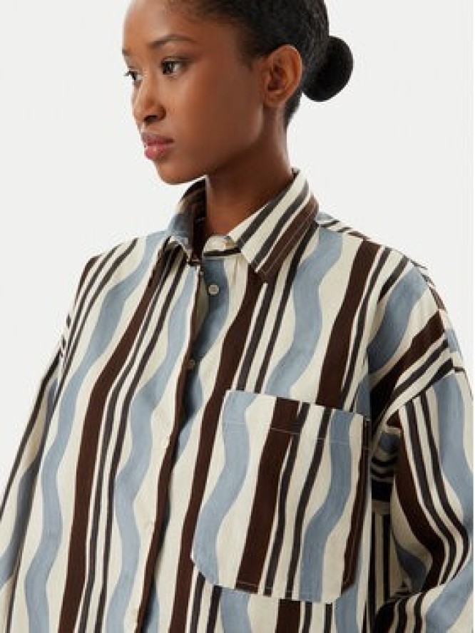 Weekend Max Mara Koszula Ragtime 2515111112 Niebieski Regular Fit