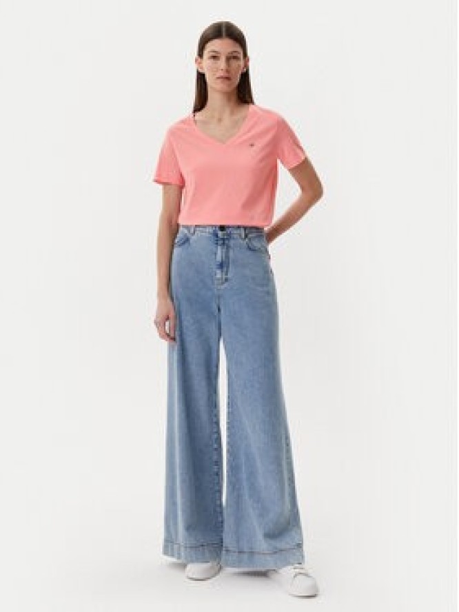 Gant T-Shirt Shield 4200750 Różowy Regular Fit