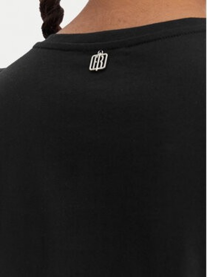 Fracomina Bluzka FR26ST3039J40001 Czarny Regular Fit