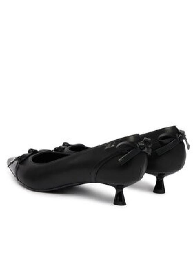 KARL LAGERFELD Czółenka Pasha KL30119A Czarny