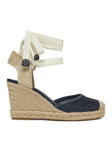 Guess Espadryle FLJCRN DEN04 Granatowy