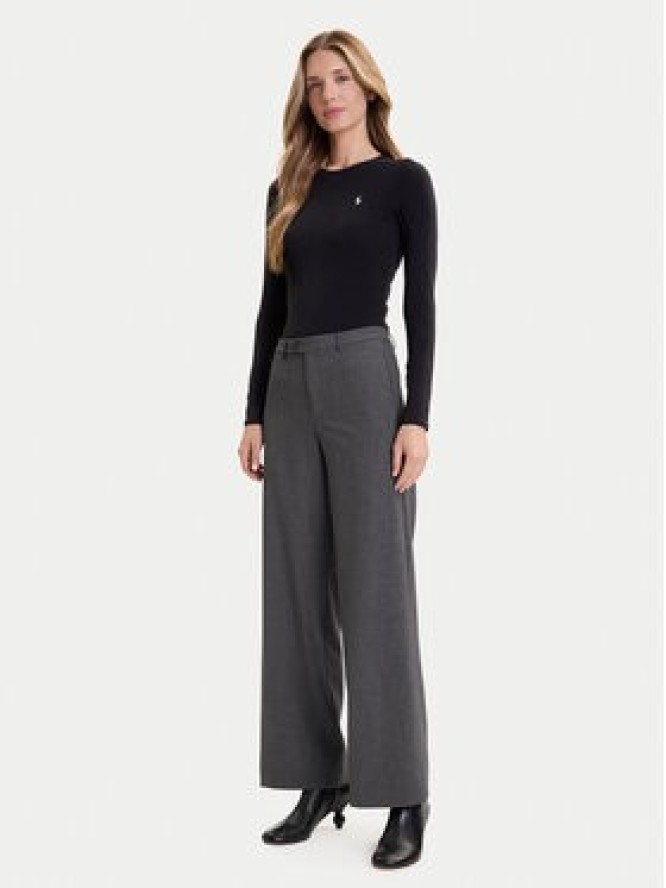 Vero Moda Spodnie materiałowe Texas 10334103 Szary Straight Fit