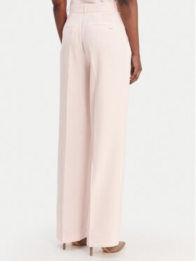 Guess Spodnie materiałowe W6RB02 WH9Y2 Różowy Regular Fit