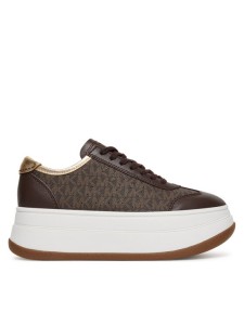 MICHAEL Michael Kors Sneakersy Hayes 43T5HYFS2L Brązowy