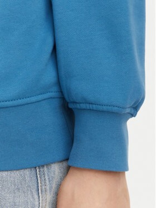 Calvin Klein Jeans Bluza Monologo LV047B234G Niebieski Relaxed Fit
