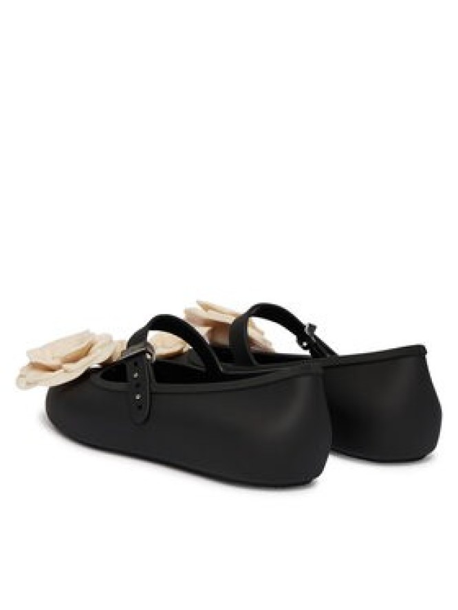 Melissa Baleriny Melissa Soft Ballerina Petals Ad 37820 Czarny