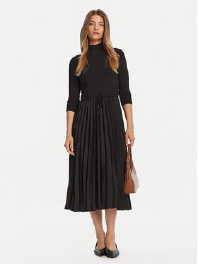 Tommy Hilfiger Sukienka codzienna WW0WW46138 Czarny Slim Fit