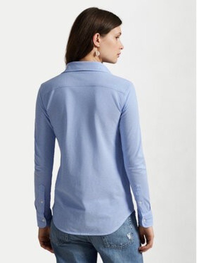 Polo Ralph Lauren Koszula 211664427001 Błękitny Slim Fit