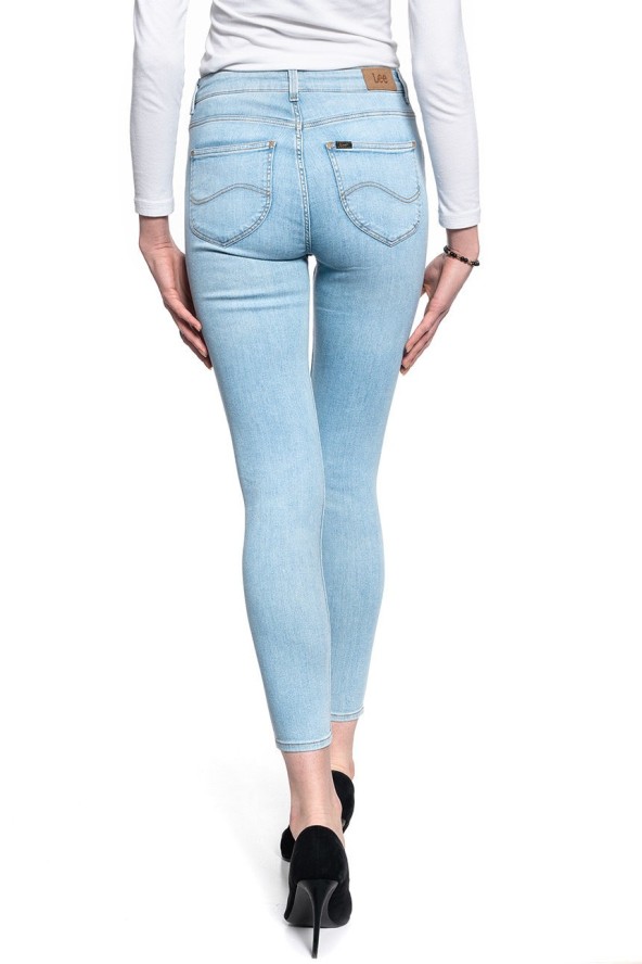 SPODNIE DAMSKIE LEE SCARLETT HIGH LIGHT COROVAL L31BMFOC 112107027