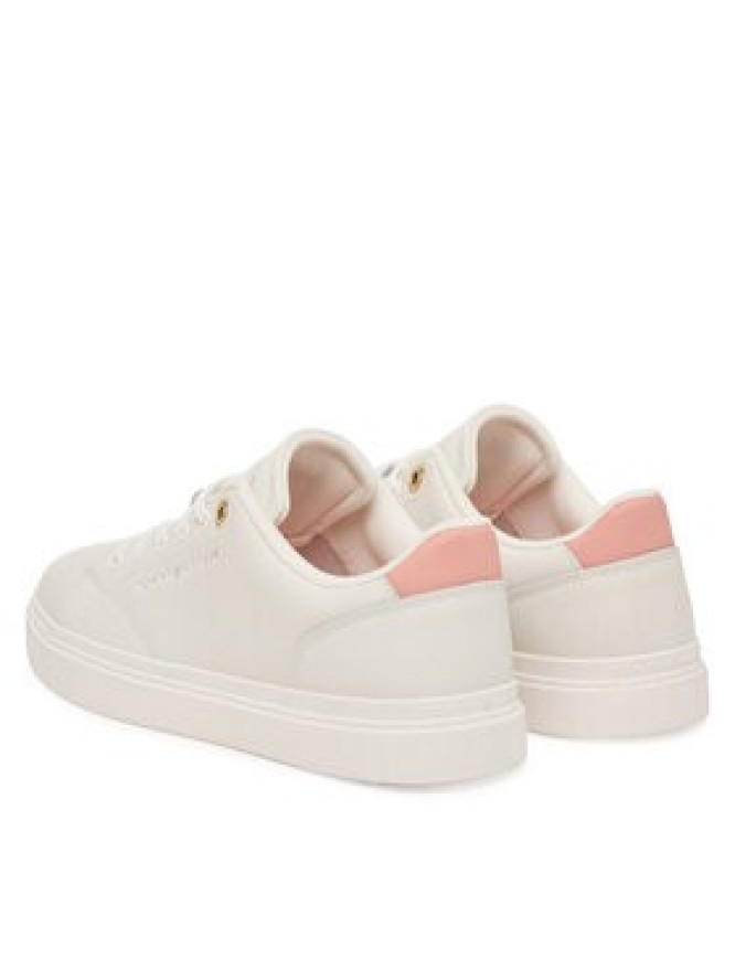 Tommy Hilfiger Sneakersy Th Chic Sneaker FW0FW09105 Kremowy