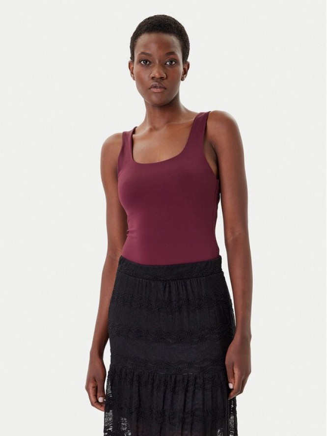 ONLY Top Lea 15278090 Fioletowy Regular Fit