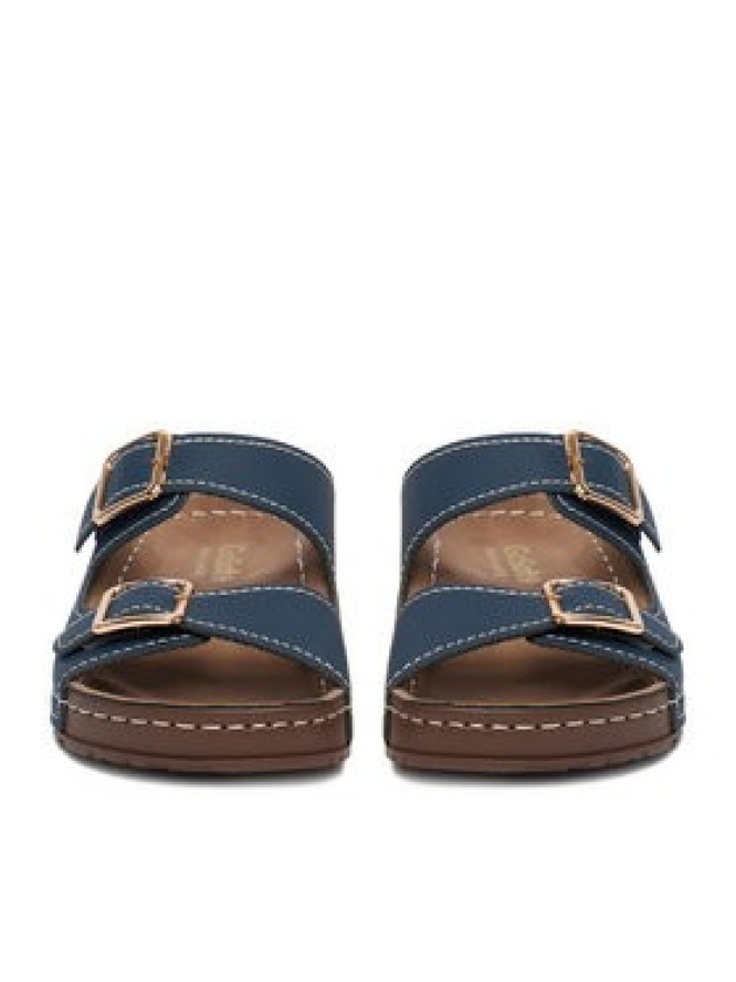 Go Soft Klapki CEO-W21202 Granatowy