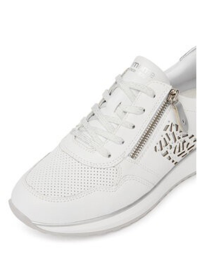 Remonte Sneakersy D1G00-80 Biały