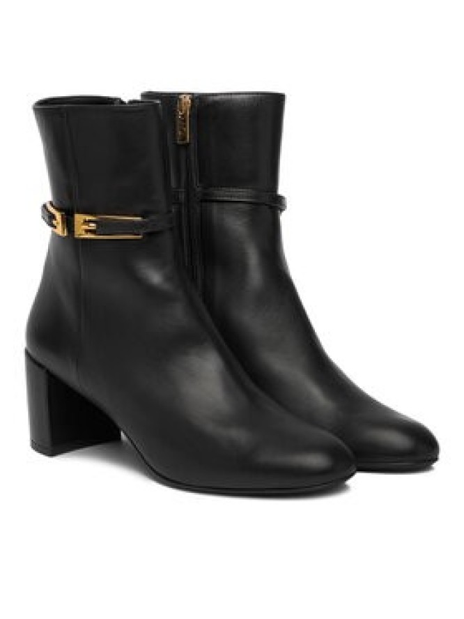 AGL Botki D140625PASOFTY0000 Czarny