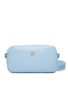 Tommy Hilfiger Torebka Th Essential Camera Bag AW0AW18370 Błękitny